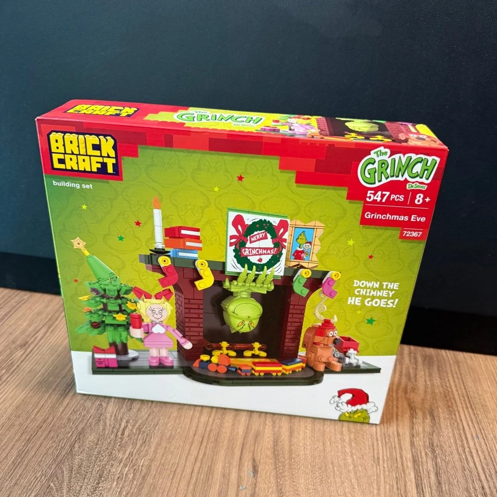 Brick Craft Dr Seuss The Grinchmas Eve Building Set 547 Pcs 72367 New Sealed